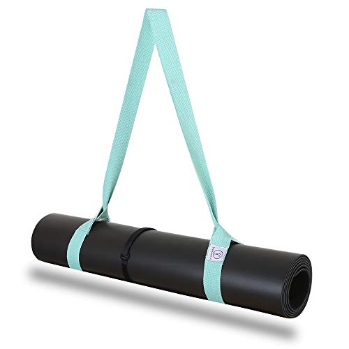 Yoga Mat Carrier Strap and Stretching Band Set