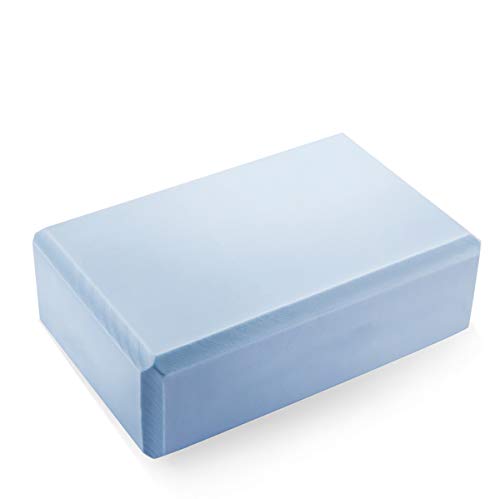 Yoga Blocks 2 Pack(Blue), High Density Light Weight EVA Foam