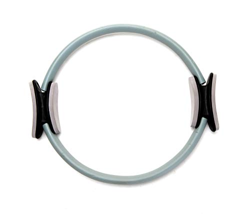 Unbreakable Energy: Mind Reader PILRING-Gry Yoga/Pilates Ring for Stability, Toning, Sculpting, and Building.