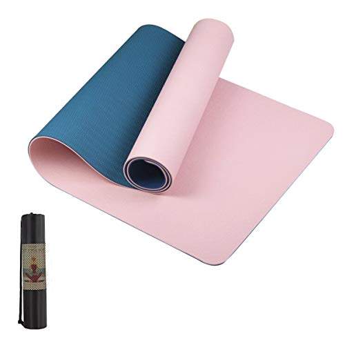 JES&MEDIS TPE Non-slip Yoga Mat with Carrying Strap