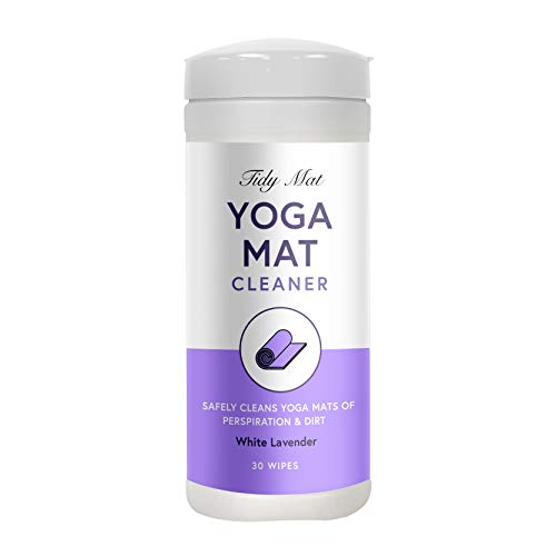 Tidy Mat Yoga Mat Cleaner Wipes, 30 Wipes