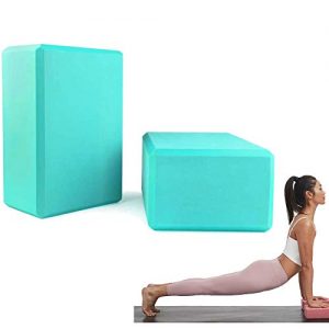 YoTelim Yoga Block 2 Pack Soft EVA Foam Yoga Bricks