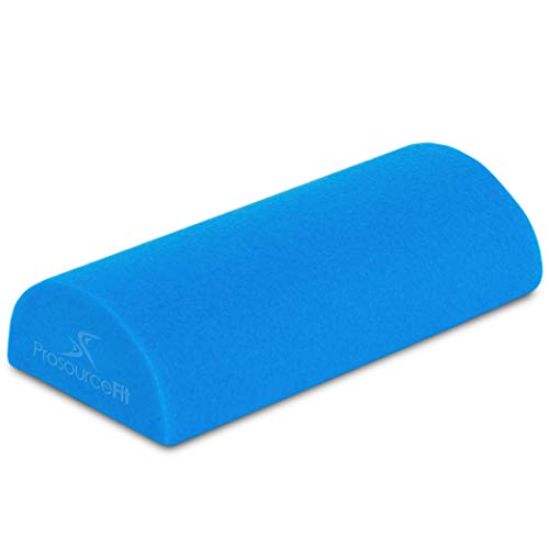 ProsourceFit Flex Foam Half-Round Rollers 12” for Muscle Massage