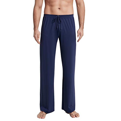 Lu's Chic Men's Pajama Pants Long Yoga Bottoms