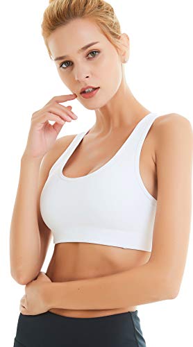 COOLOMG Women's Sports Bras Removable Padded