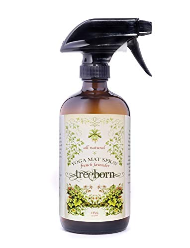 TREEBORN Yoga Mat Cleaner • French Lavender Essential Oil Spray