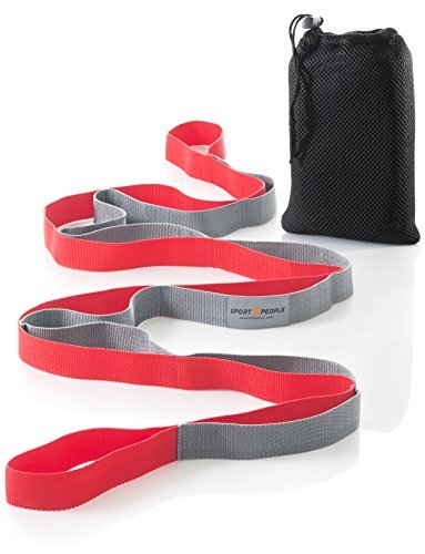 Sport2People Yoga Strap for Stretching and Rehabilitation