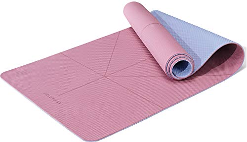 JELS Yoga Mat Double-Sided Non Slip, SGS Certified TPE Material