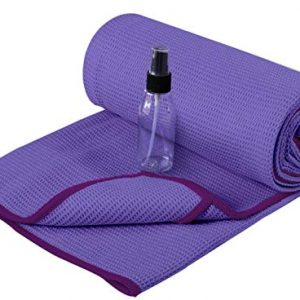 Heathyoga Hot Yoga Towel Non Slip, Perfect for Hot Yoga