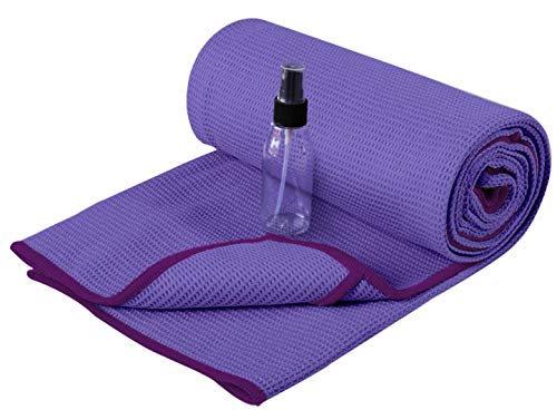 Heathyoga Hot Yoga Towel Non Slip, Perfect for Hot Yoga