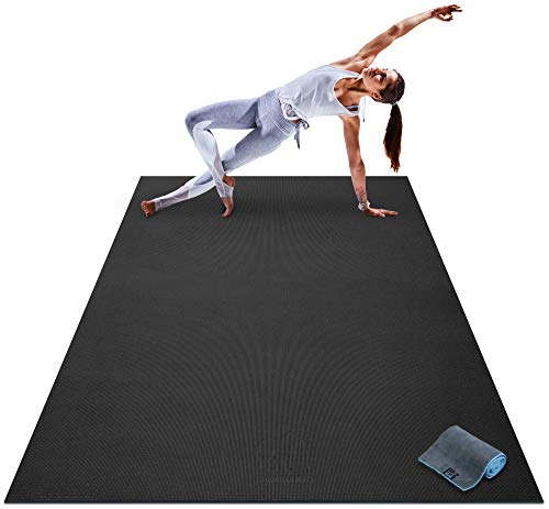 Premium Large Non-Slip Yoga Mat for Home and Gym Flooring