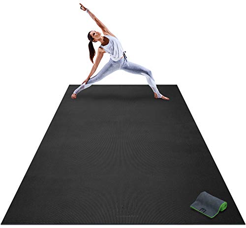 Premium Extra Large Yoga Mat - 9' x 6' x 8mm Extra Thick