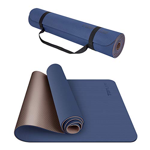 TOPLUS Yoga Mat, Upgraded 1/4 inch Non-Slip Texture