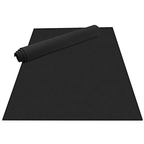 Large Yoga Mat for Pilates Stretching Home Gym Workout
