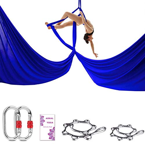 Antigravity Yoga Swing Set with 2 Extension Straps Daisy Chains O-Ring