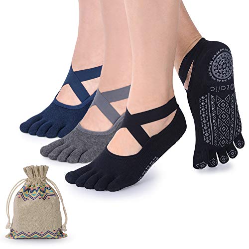 Ozaiic Yoga Socks for Women with Grips