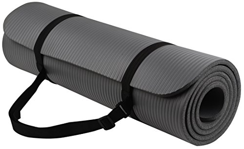 Anti-Tear Exercise Yoga Mat with Carrying Strap