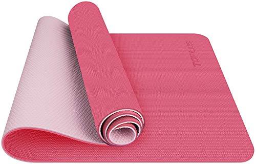 Toplus Thick Yoga Mat Non Slip, Premium Exercise, Fitness