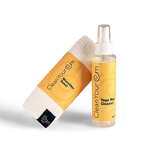Clean Your Om Yoga Mat Cleaner - All Natural Cleaner Spray