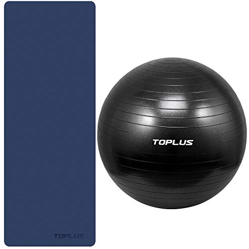 TOPLUS Classical Yoga Sets - Includes 1 TPE Yoga Mat
