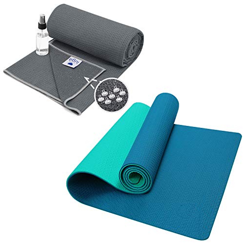 IUGA Yoga Set - Yoga Mat and Yoga Towel Included