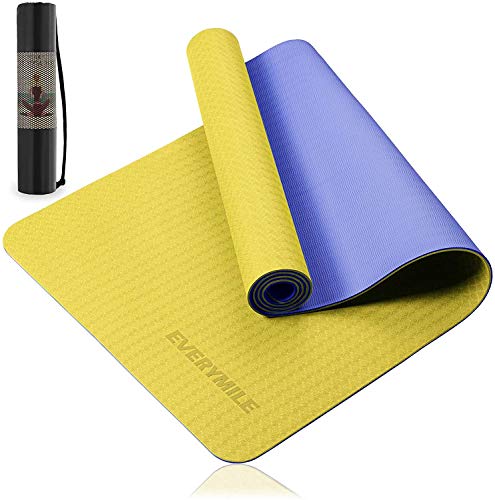 EveryMile Yoga Mat for Women, Eco Friendly Fitness Exercise