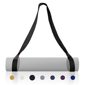 Yoga Mat Strap Premium Adjustable Cotton Yoga Mat Carrier