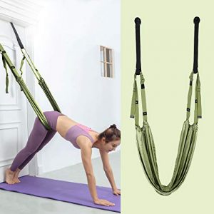 Yoga Waist Stretch Strap with Door Anchor