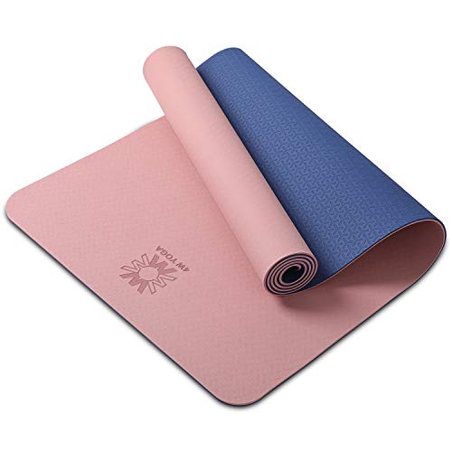WWWW Yoga Mat Extra Thick 1/4 ,1/3 Inch Non Slip