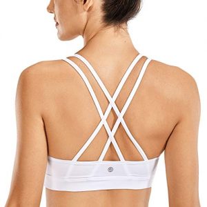 Strappy Yoga Bra for Women Fitness Workout