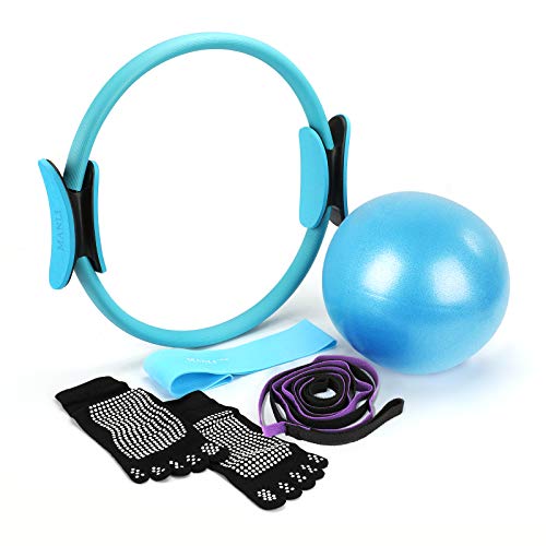 Pilates Ring and Ball Set Resistance Loop Exercise Band