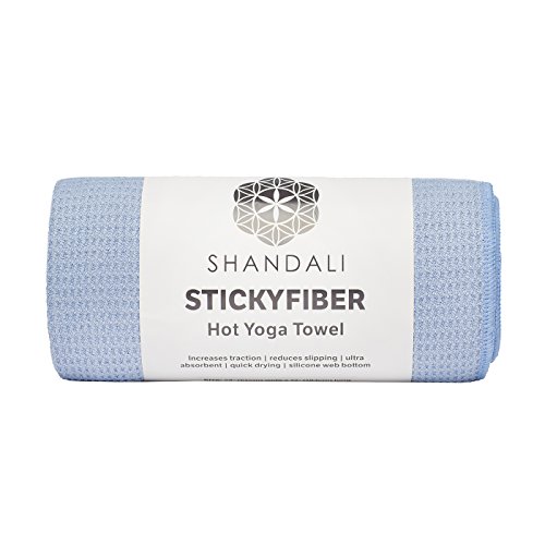 Hot Yoga Towel Silicone Backed Yoga Mat-Sized