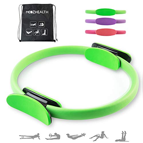 14 Inch Magic Fitness Circle: Yoga Pilates Ring for Toning Workouts and Indoor Resistance Training.