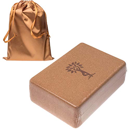 Cork Yoga Block Is 100% Natural Recyclable Environmentally