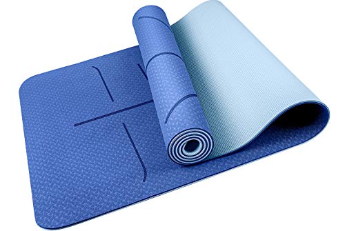 Oudort Yoga Mat, Eco Friendly Fitness Exercise Mat