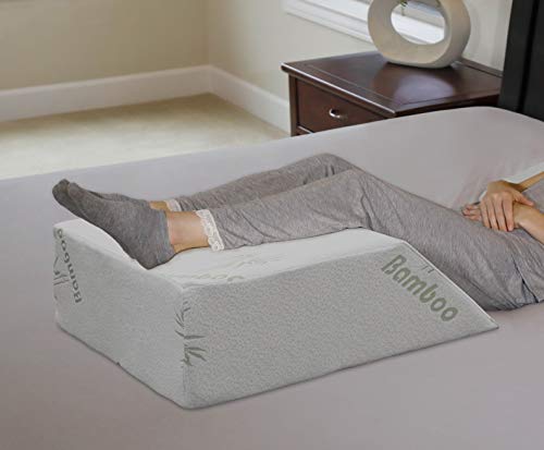 InteVision Ortho Bed Wedge Pillow with a Removable Cover