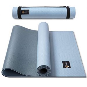 Wide Yoga Mat for Pilates Stretching, Exercise Mat