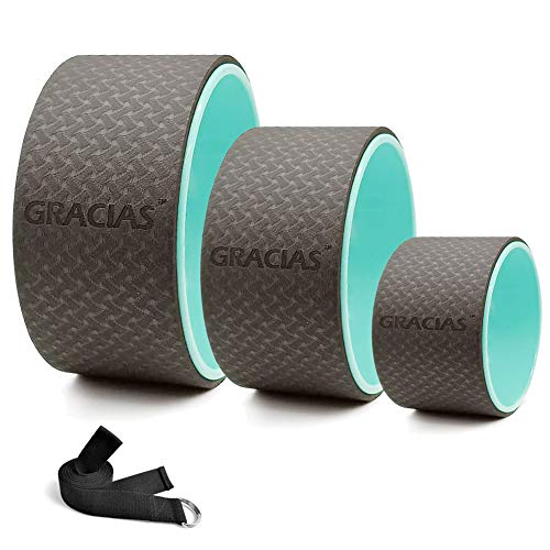 GRACIAS Yoga Wheel Set, Strong, Comfortable Sports