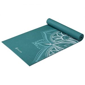 Gaiam Yoga Mat Premium Print Non Slip Exercise