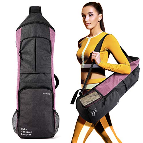 Warrior2 Yoga Mat Holder Carrier, Yoga Backpack Fits 1/2 Inch Thick Mat