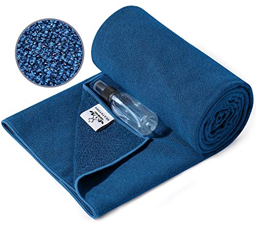 Heathyoga Non-Slip Hot Yoga Towel, Stickyfiber Non Slip