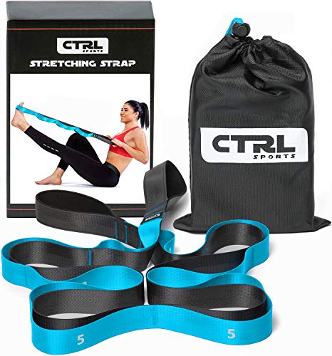 CTRL Sports Stretching Strap with Loops for Physical Therapy