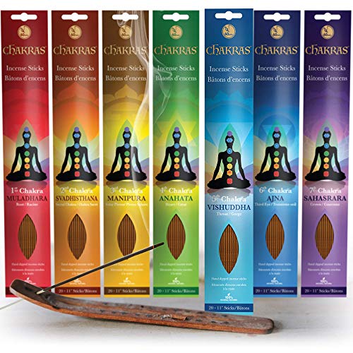 Chakras Incense Sticks, Perfect For Meditation, Reiki
