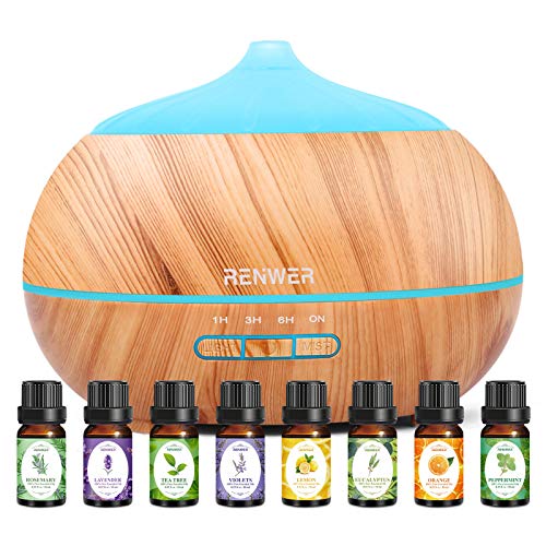Yoga Diffusers for Essential Oils with Essential Oil Set