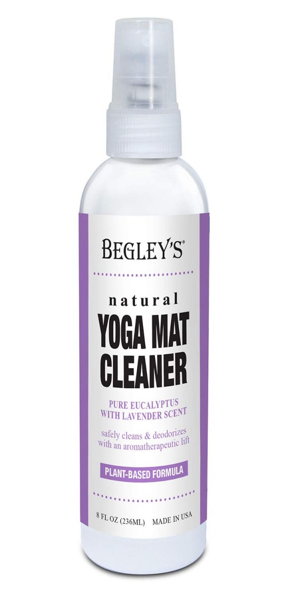 Begley's 100% Natural Yoga Mat Cleaner and Deodorizer Spray 8oz
