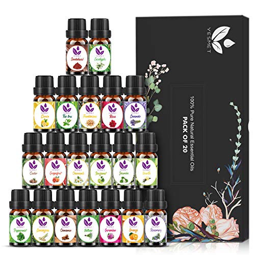 Essential Oils Set YESMET 100% Pure Natural Aromatherapy