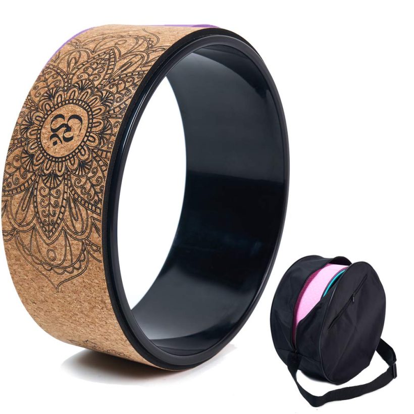 Experience the Perfect Stretch with the Cork Yoga Wheel