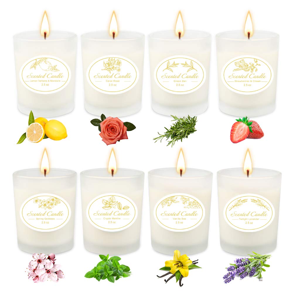 Women Scented Candles Gifts ,Aromatherapy Candle Sets