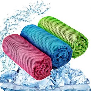 Perfect for Yoga Microfiber Towel for Instant Cooling Relief