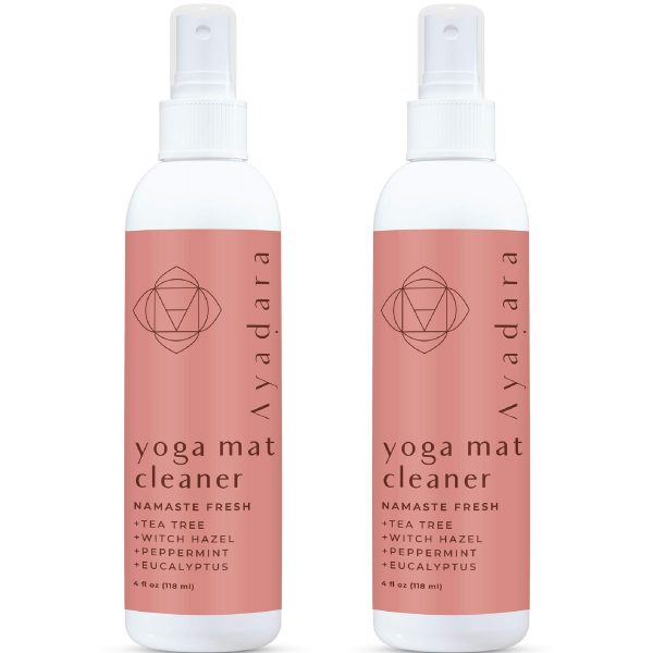 Ayadara Namaste Fresh Yoga Mat Cleaner Spray 2-Pack